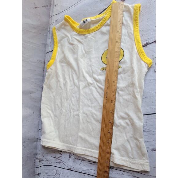 Yellow Mickey Mouse Tank Top Toddler Kids L Disney/pixar - Picture 4 of 7